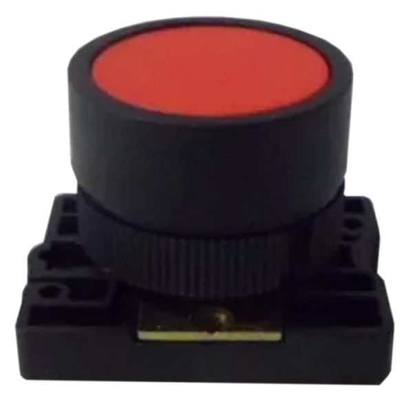 BOTAO COMANDO VERMELHO SO CANOPLA P/ BLOCO STECK