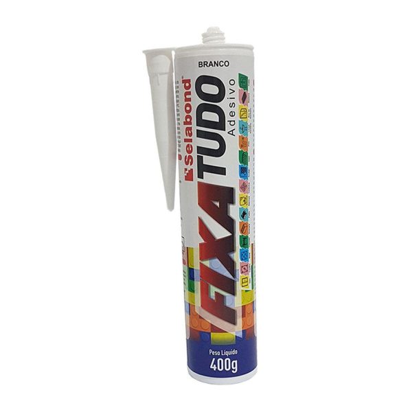 ADESIVO FIXA TUDO 400GR BRANCO SELABOND