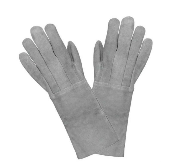 LUVA PARA MAOS RASPA MEDIA PUNHO LONGO 15CM PLASTCOR