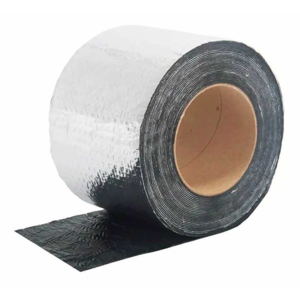 FITA ASFALTICA ALUMINIZADA ROLO 10CM X 10M