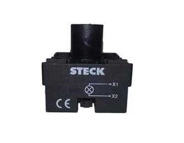 BLOCO LUMINOSO BASE PARA BOTAO - BASE Ba9s SLPL47 - STECK