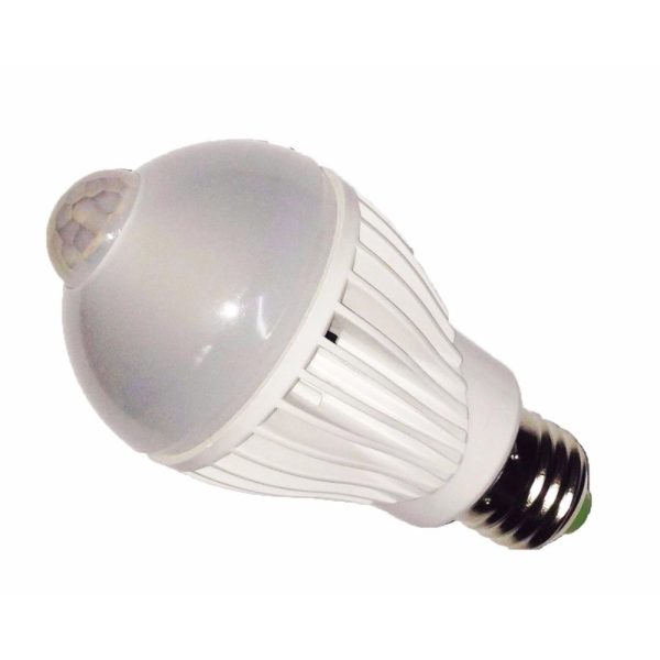 LAMPADA LED BULBO COM SENSOR 5W - 1 MINUTO