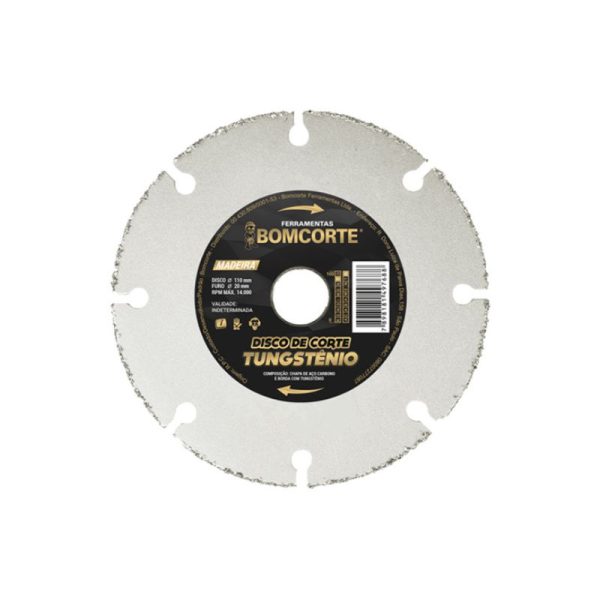 DISCO CORTE MADEIRA TUNGSTENIO 115 X 20MM VONDER