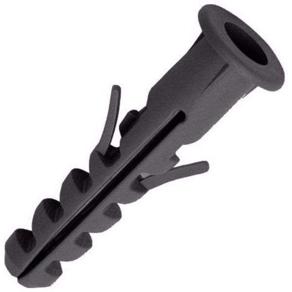 BUCHA DE PAREDE PLASTICA COM ANEL  6MM