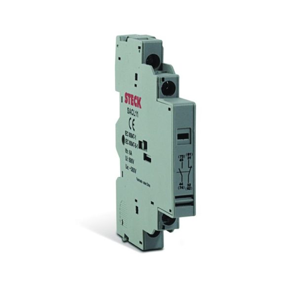 CONTATO AUXILIAR P/ CONTATOR STECK+TELEMEC 1NA+1NF SL-11 LATERAL