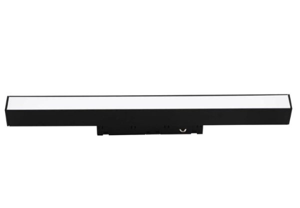 LUMINARIA LED PARA TRILHO MAG. LINEAR 12W 2700K 48V GAYA 1952