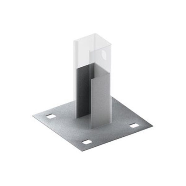 BASE INTERNA PARA PERFILADO 4 FUROS - SAPATA