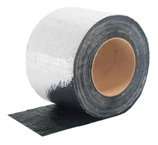 FITA ASFALTICA ALUMINIZADA * METRO*  10CM