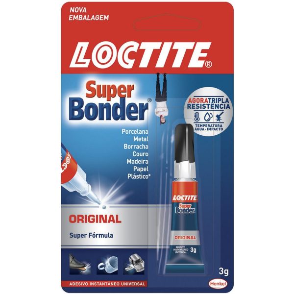 COLA SUPER BONDER 3G LOCTITE