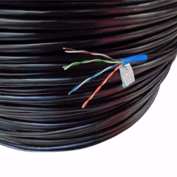 CABO CAT-5 PRETO EXTERNO BLINDADO METRO