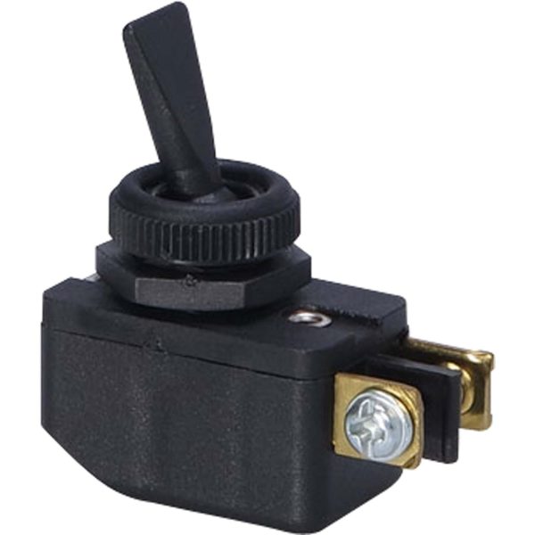 CHAVE ALAVANCA MONOPOLAR 6A PVC PRETA MARGIRIUS CS-301D