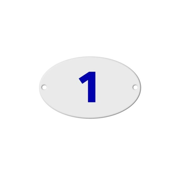 NUMERO PADRAO COPEL - OVAL 2 ALUMINIO