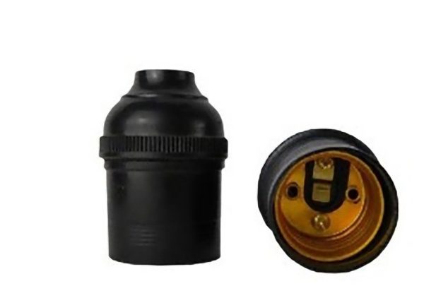 BOCAL LAMPADA PENDENTE PRETO