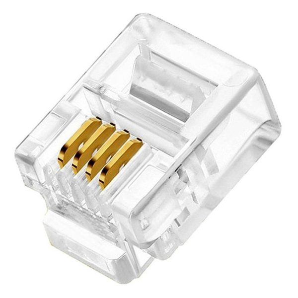 CONECTOR RJ-11 6X4 VIAS