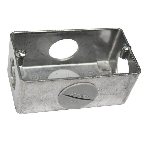 CONDULETE MULTIPLO 3/4 ALUMINIO TIPO X  =  DM034-X-ST-SMT