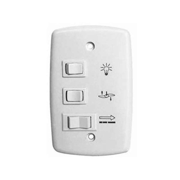 CONTROLE VENTILADOR EMBUTIR 3 TECLAS 127V CV3