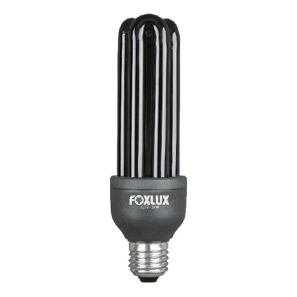 LAMPADA COMPACTA LUZ NEGRA 20W 127V