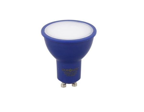 LAMPADA LED DICROICA COLOR AZUL 4W BIV