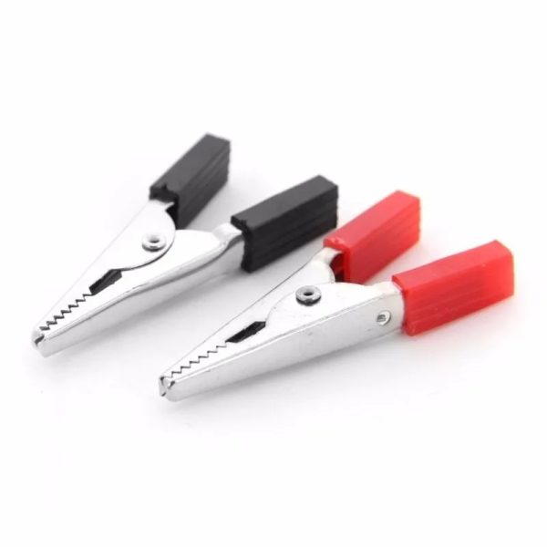 GARRA JACARE PEQUENA SEMI ISOLADA PRETA 1083