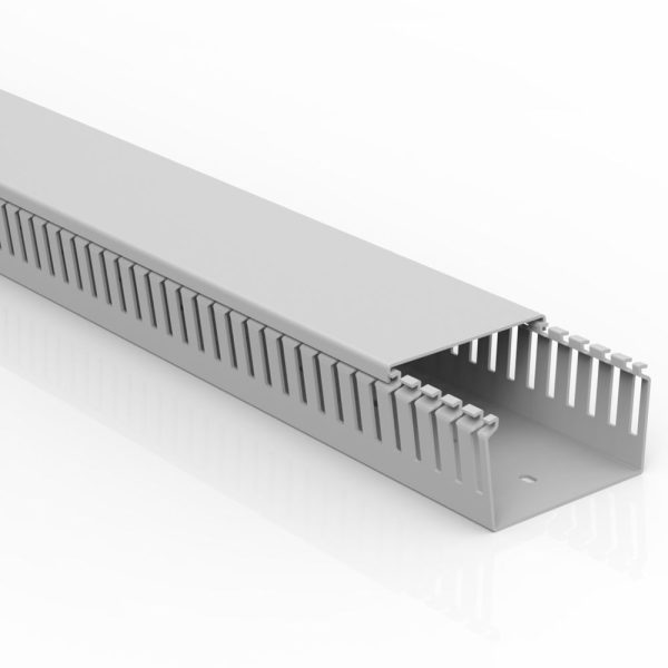 CANALETA ABERTA 80X50 CINZA ENERBRAS