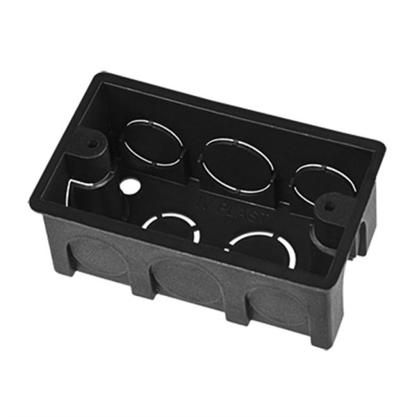 CAIXINHA DE LUZ 4X2 PVC PRETA TIGRE 33042841