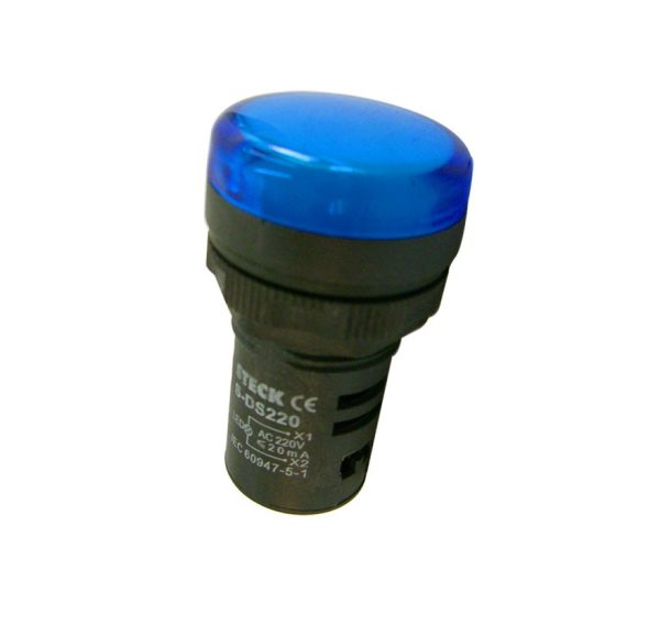 SINALIZADOR A LED 220V AZUL