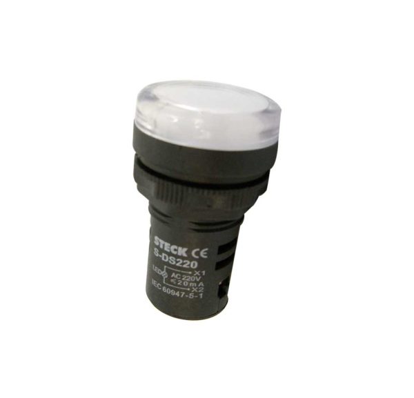 SINALIZADOR A LED 220V BRANCO
